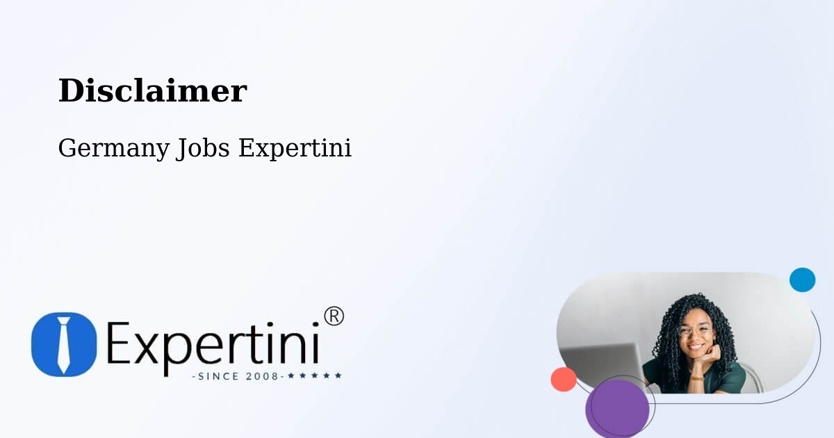 Disclaimer – Behringen - Germany Jobs Expertini