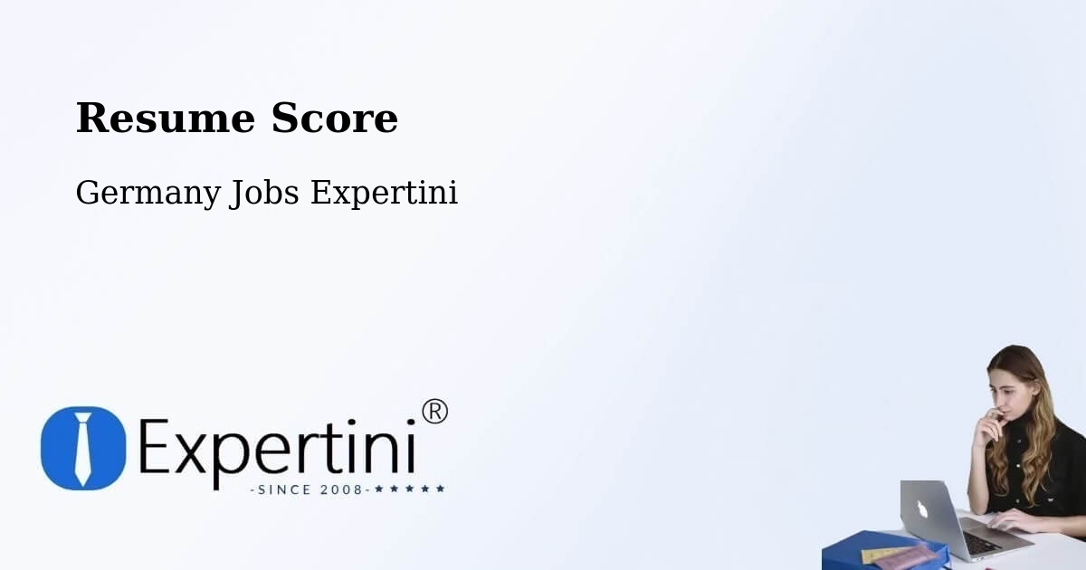 Resume Score - Germany Jobs Expertini
